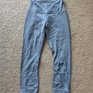 Lululemon Light Blue Cropped Leggings